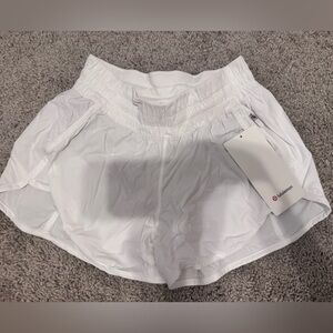 New lululemon athletica Women's Athletic White Shorts
